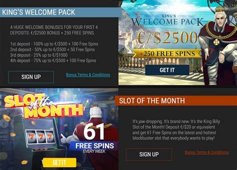 king billy casino codes
